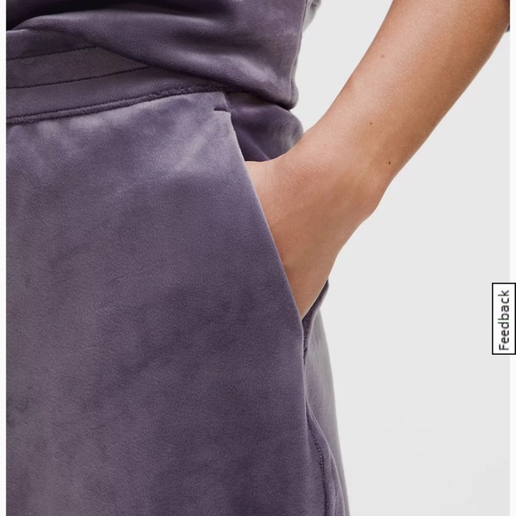NWT Size L & XLG Lululemon Scuba Oversized Velvet Set! - Nightfall - Picture 8 of 11